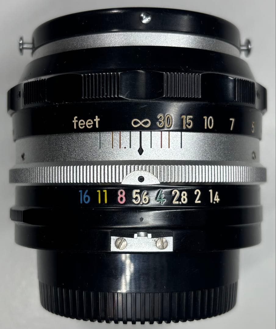 Nikon（日本光学）NIKKOR-S Auto 50mm 1:1.4 初期型