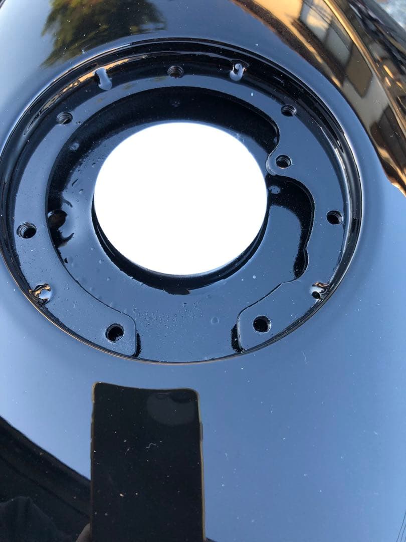 ゼファー400 タンク　黒　新品