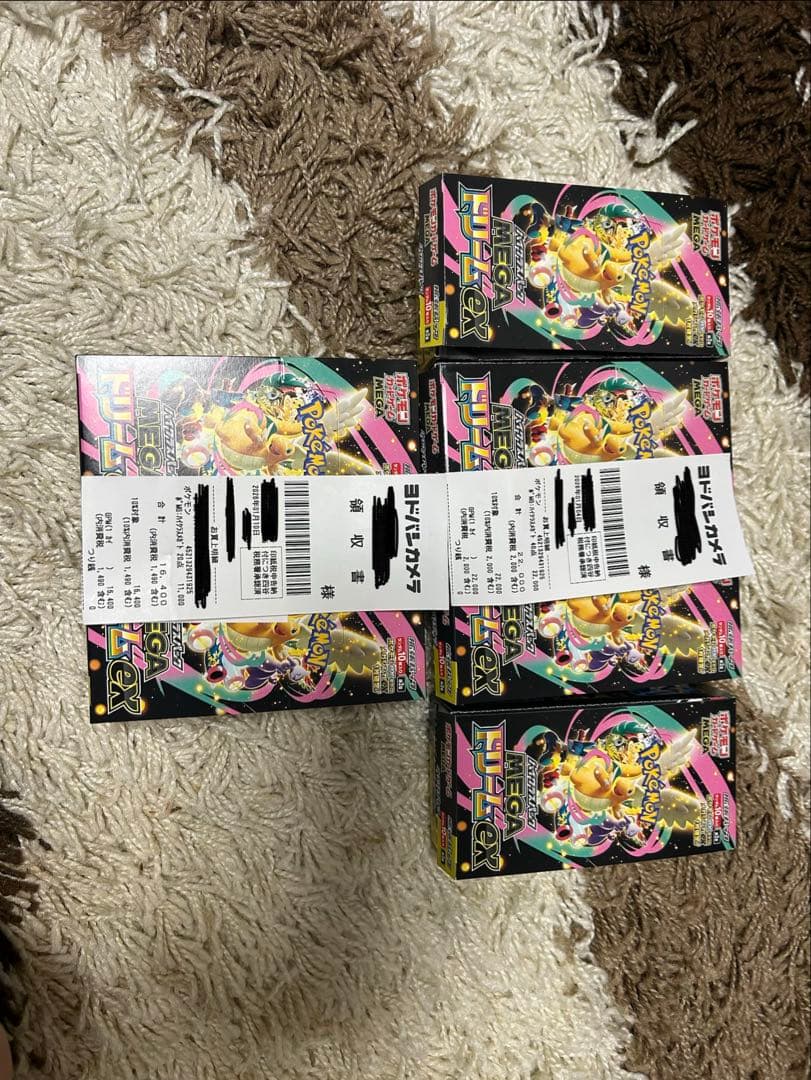 ポケモンカードゲーム MEGA ドリームEX 6BOX(シュリペリなし)