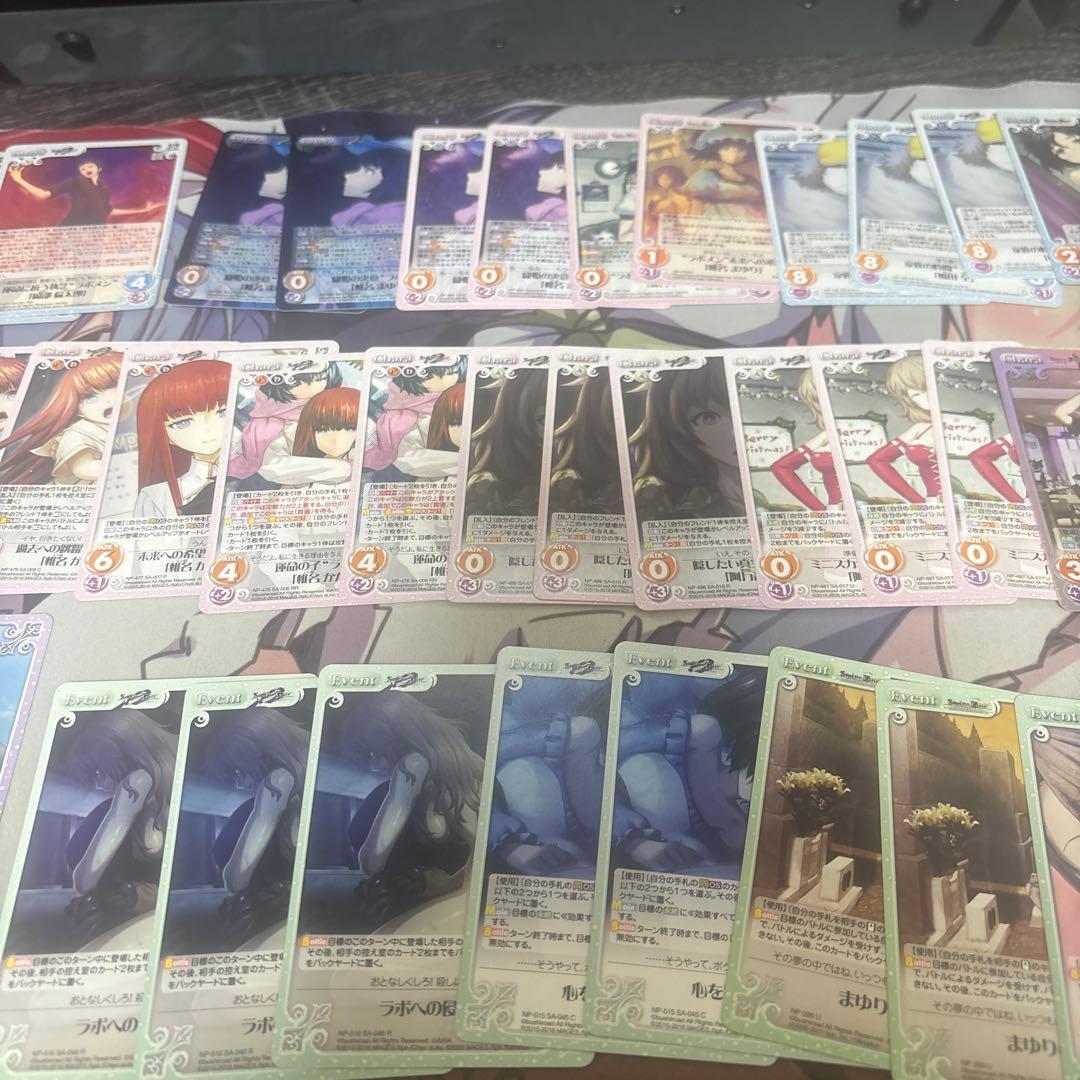 カオスtcg シュタインズゲート　岡部倫太郎デッキ　RRR有