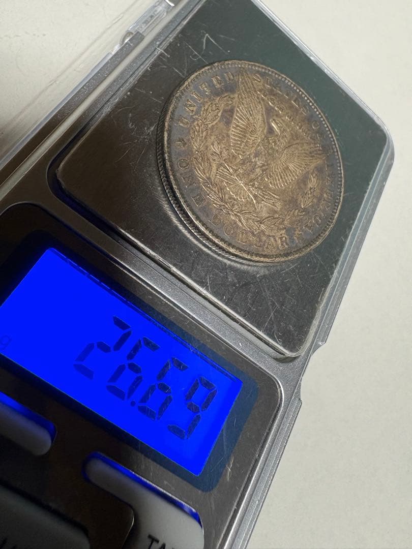 イドレ！希少　アメリカ　モルガンダラー　1ドル銀貨　1882年のみ