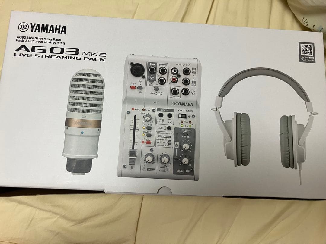 Yamaha AG03 MK2 ライブストリーミングパック