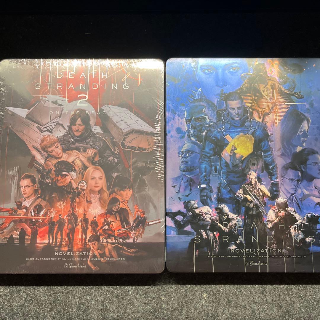 デス・ストランディング1&2 ノベライズスチールブック2冊セット
