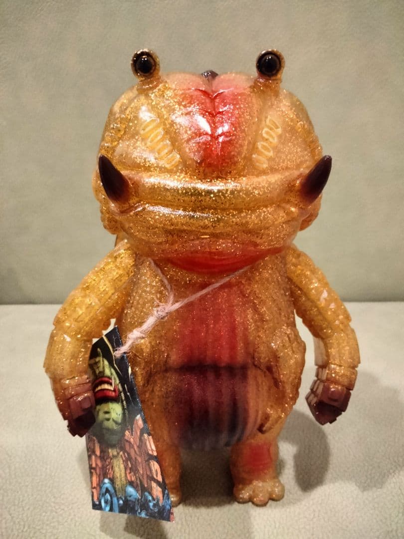 ソフビ　monstock フロッゲン　ラメ入　杉山実　ブルマァク　　安楽安作