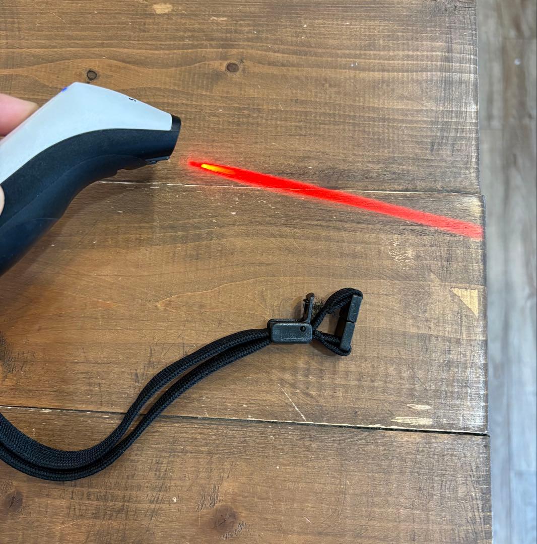 バーコードリーダー ホワイト