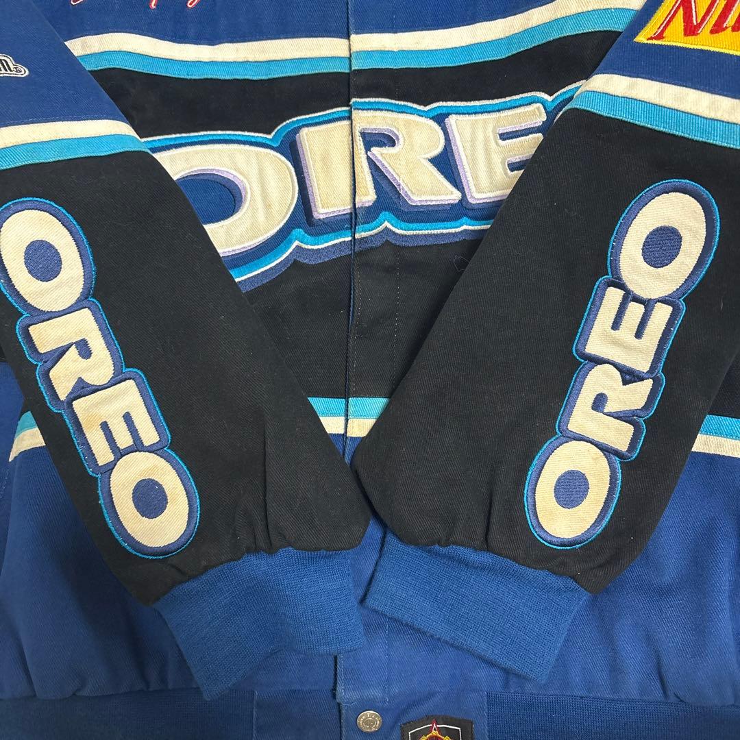 90's NASCAR OREO オレオ　レーシングジャケット　4XL