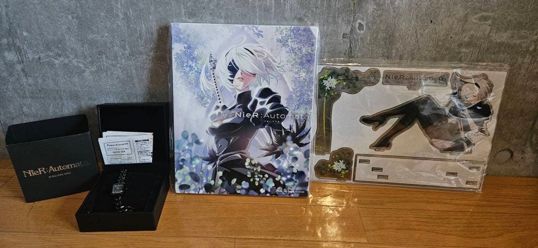 NieR: Automata 【レア】アートブックとフレーム付きアート3点セット