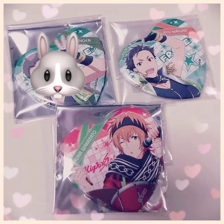 アイドルマスターSideM ハート缶バッジ