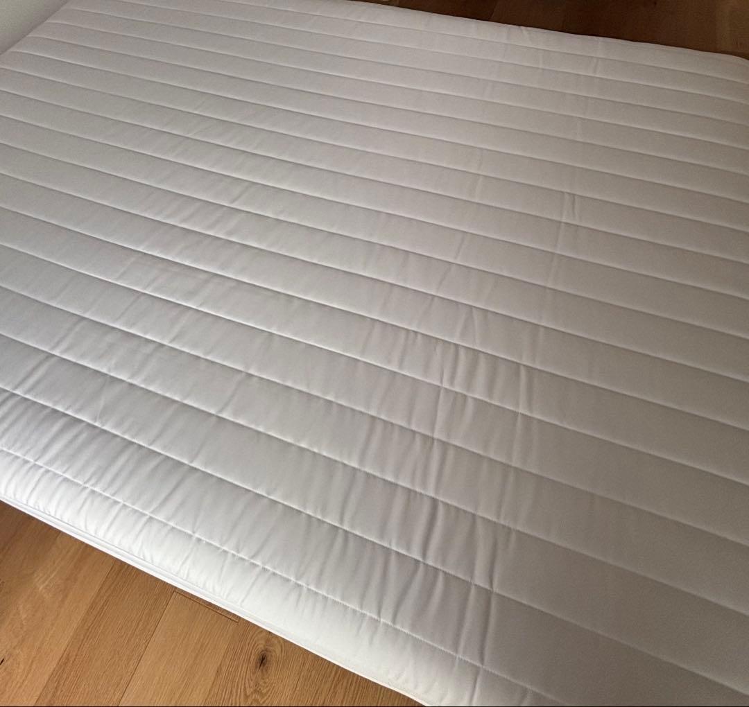 無印良品　脚付マットレス　ポケットコイル　ダブル　送料込　美品