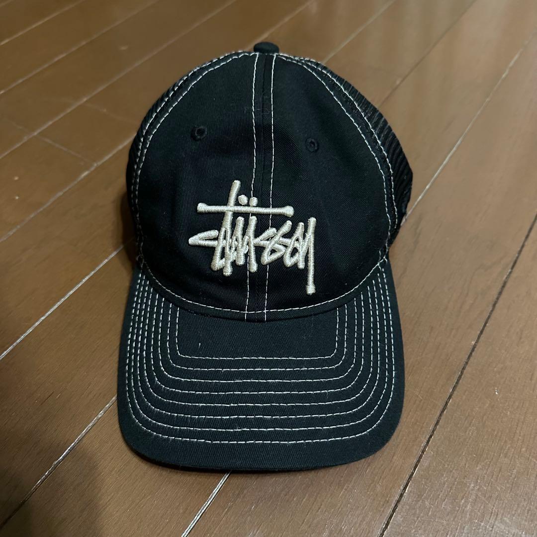 stussy new era cap ブラック