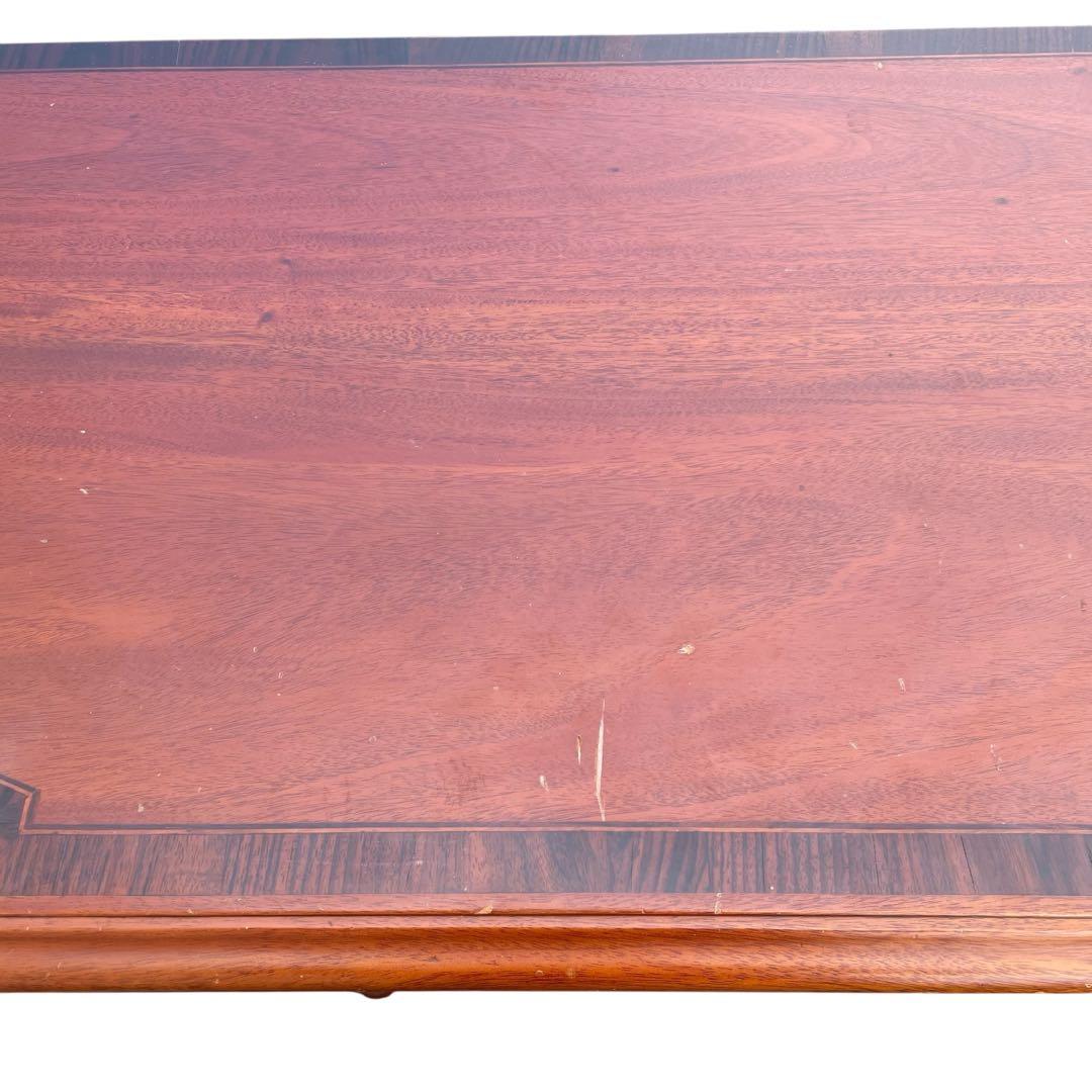 英国アンティーク コンソールテーブル　飾り台　花台　電話台 引き出し付き