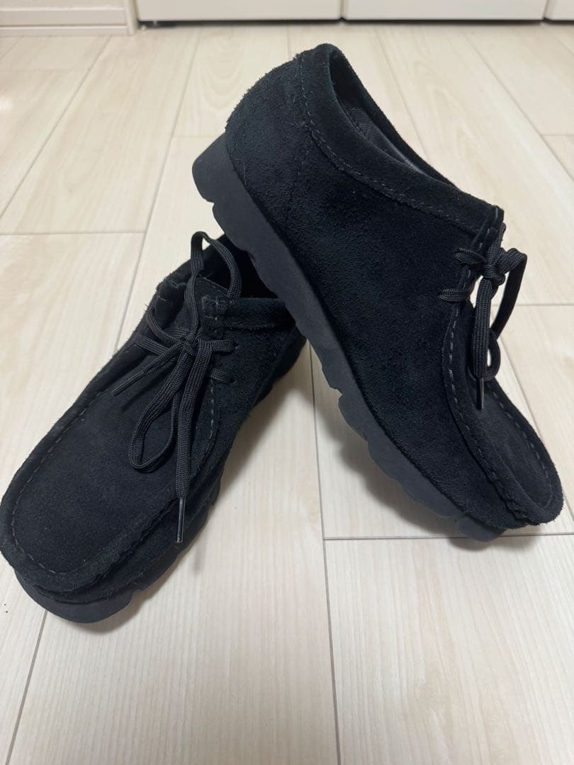 クラークス　ワラビー ゴアテックス　モカシン