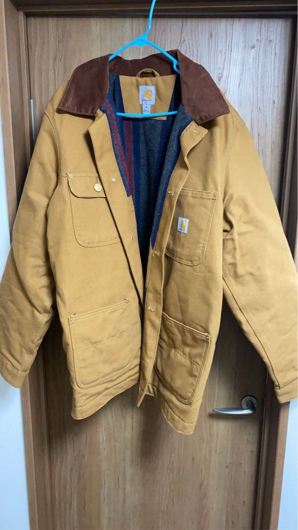 Carhartt チョアコート カバーオール ダック地 ブランケットライナー M