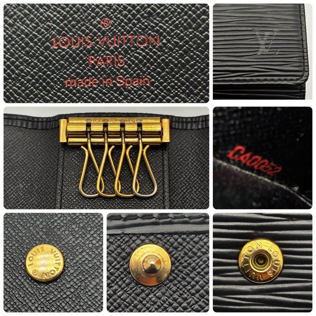 ✨美品✨ルイヴィトン エピ ミュルティクレ4 キーケース ブラック