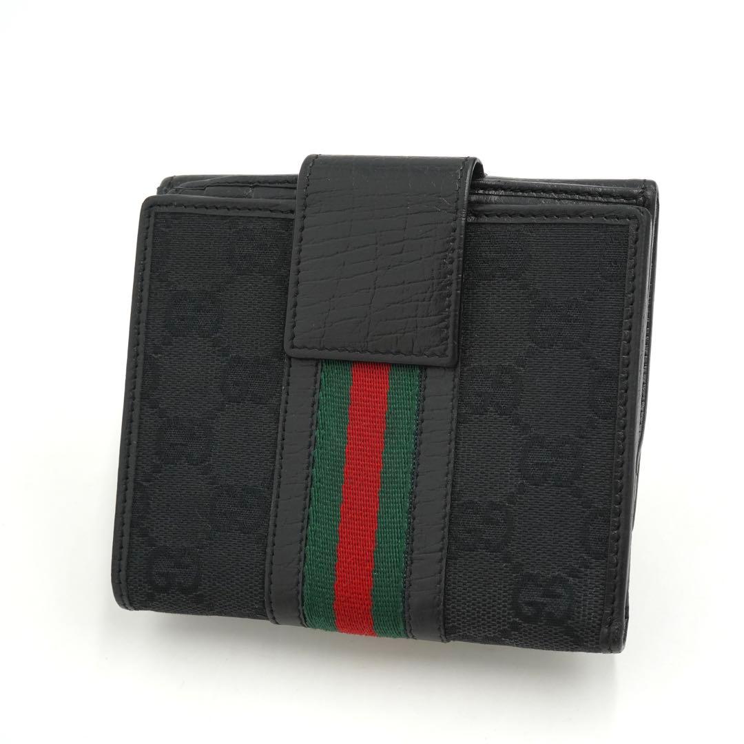 ✨新品未使用✨ GUCCI ミニ財布　シェリーライン　インターロッキング　GG