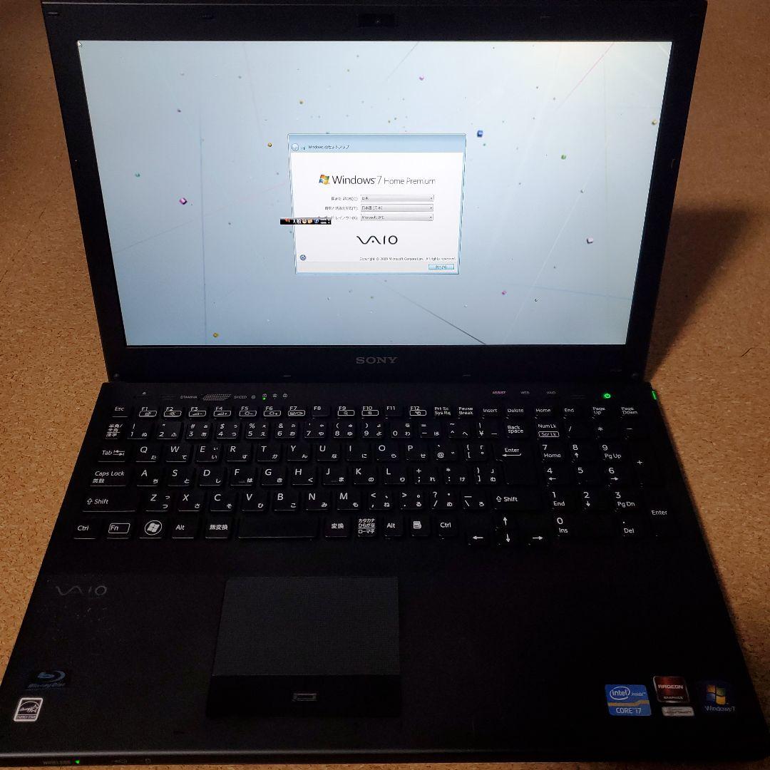 SONY VAIO S VPCSE29FJ/B 本体・充電器・マニュアル・専用箱