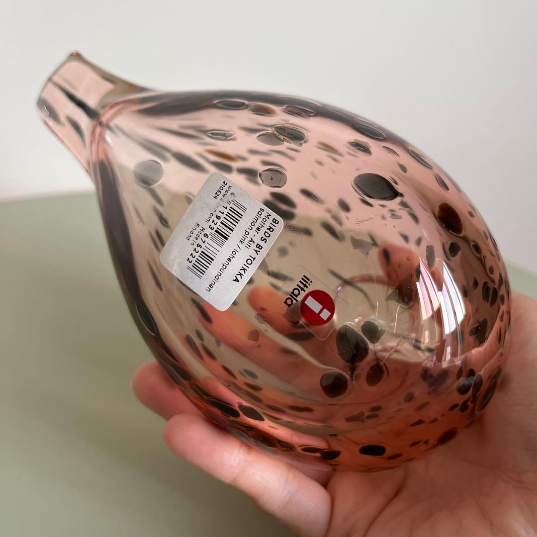 イッタラ　バード　マザー&ベビー　サーモンピンク　箱付き