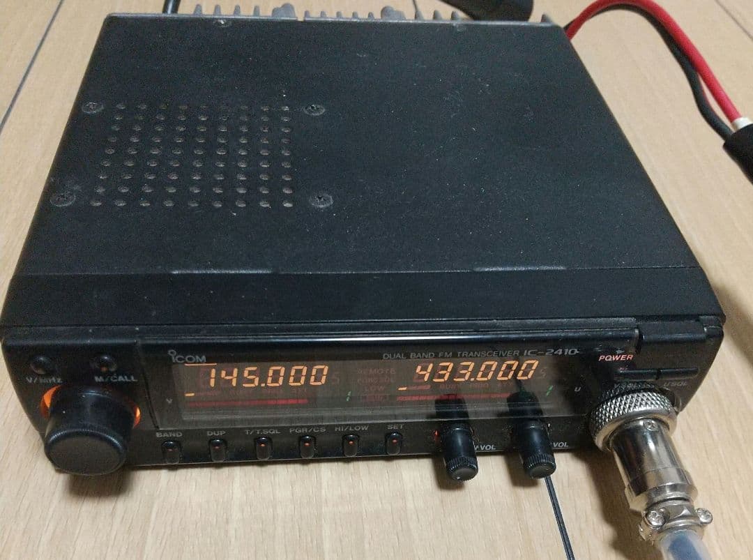 アマチュア無線 i COM 144/430デュアルバンド