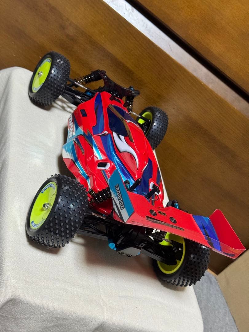 全て新品！タミヤDB01バルドル カーボン・ギヤデフ・アルミ他OP多数、メカ付属