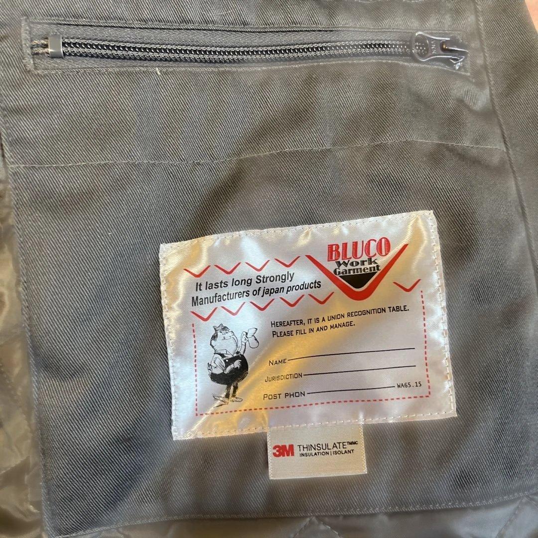 ※試着のみ未使用※【BLUCO】WINTER WORK COAT グレー　XL