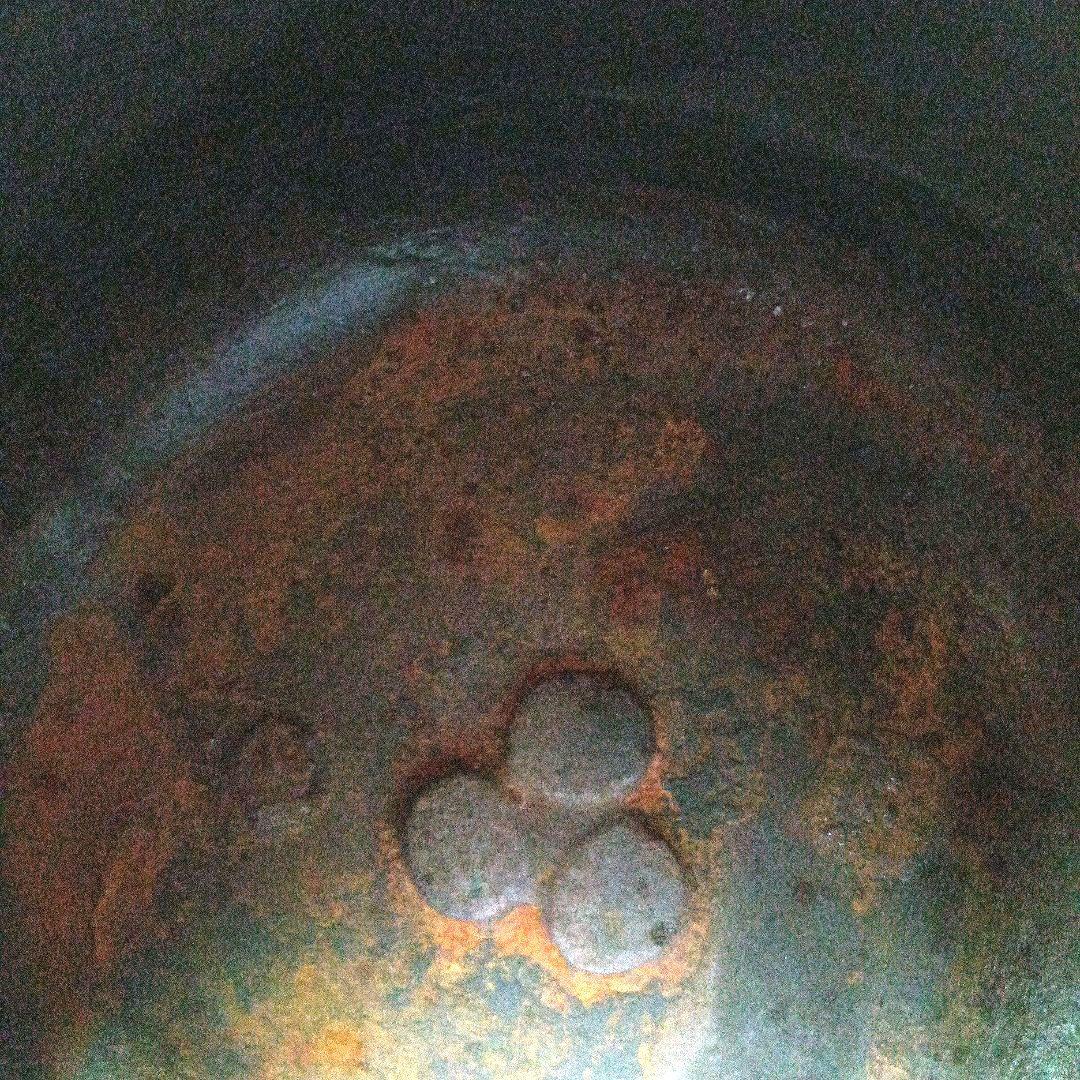 萬代屋小釜　人間国宝　釜師　高橋敬典　在銘　　茶道具