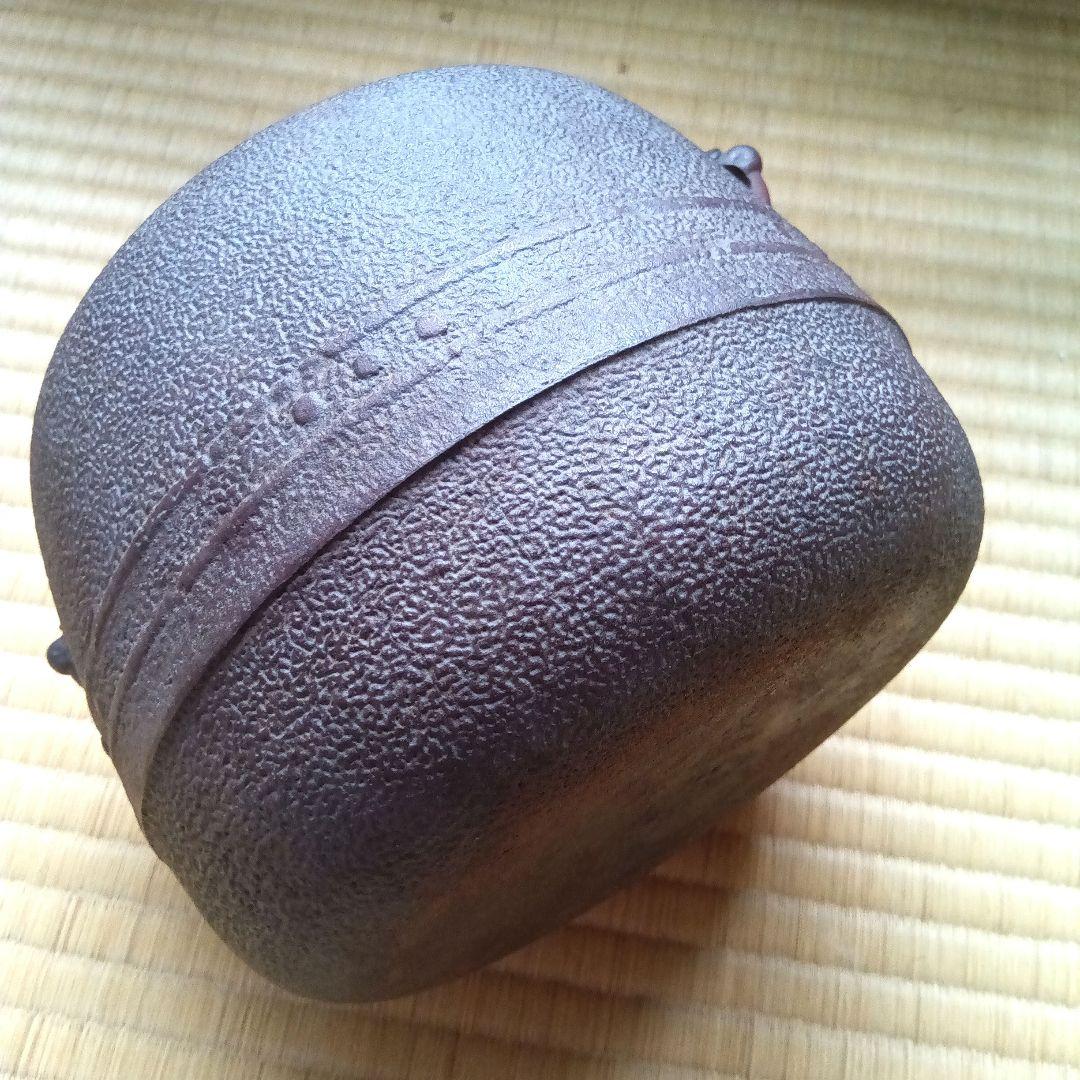 萬代屋小釜　人間国宝　釜師　高橋敬典　在銘　　茶道具