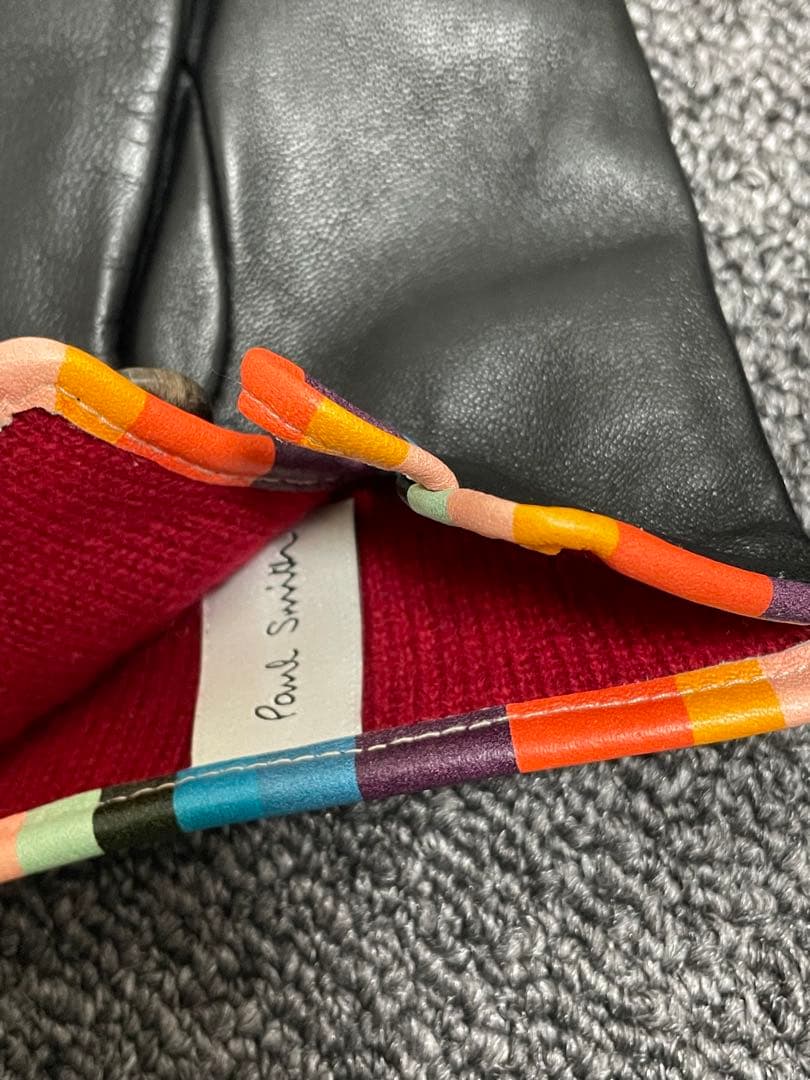 Paul Smith 黒 レザー手袋