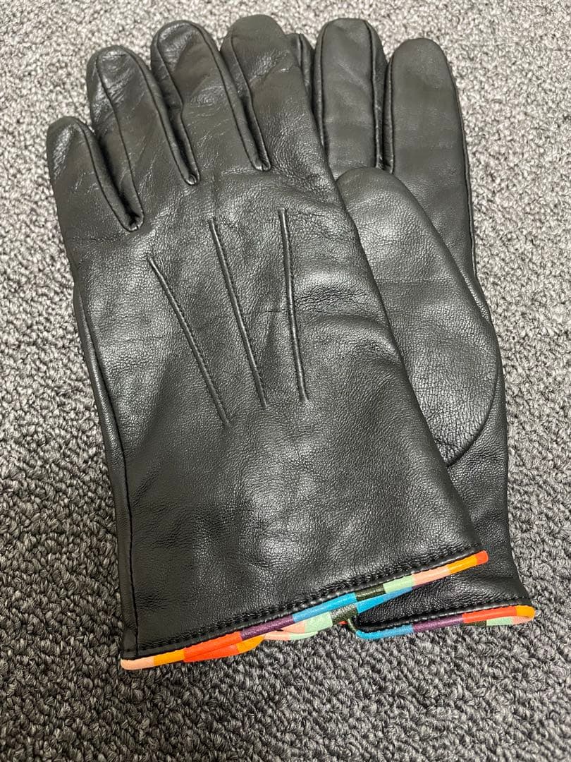 Paul Smith 黒 レザー手袋