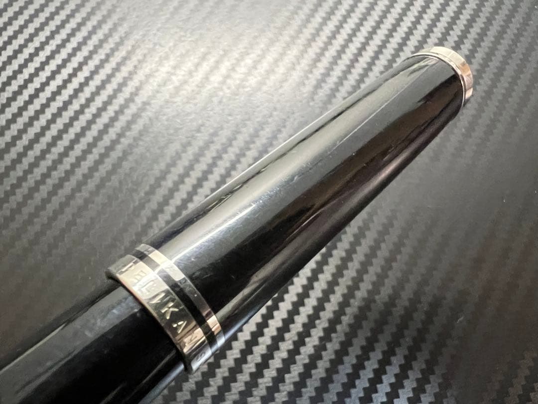 ペリカン スーベレーン M805 万年筆 ブラックシルバー M 中字