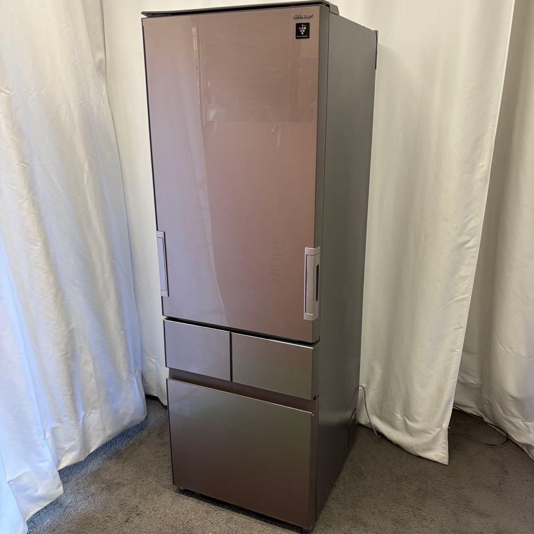 69　SHARP　冷蔵庫　400-500ℓ　両開き　中古　設置無料　安い‼️