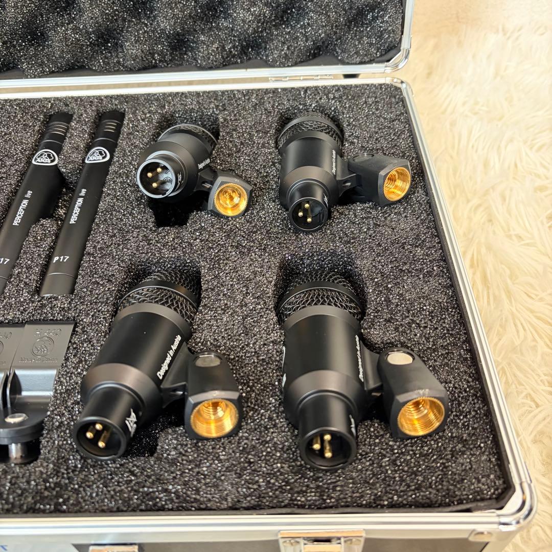 AKG Drum Set Session I コンデンサー ドラムマイクセット