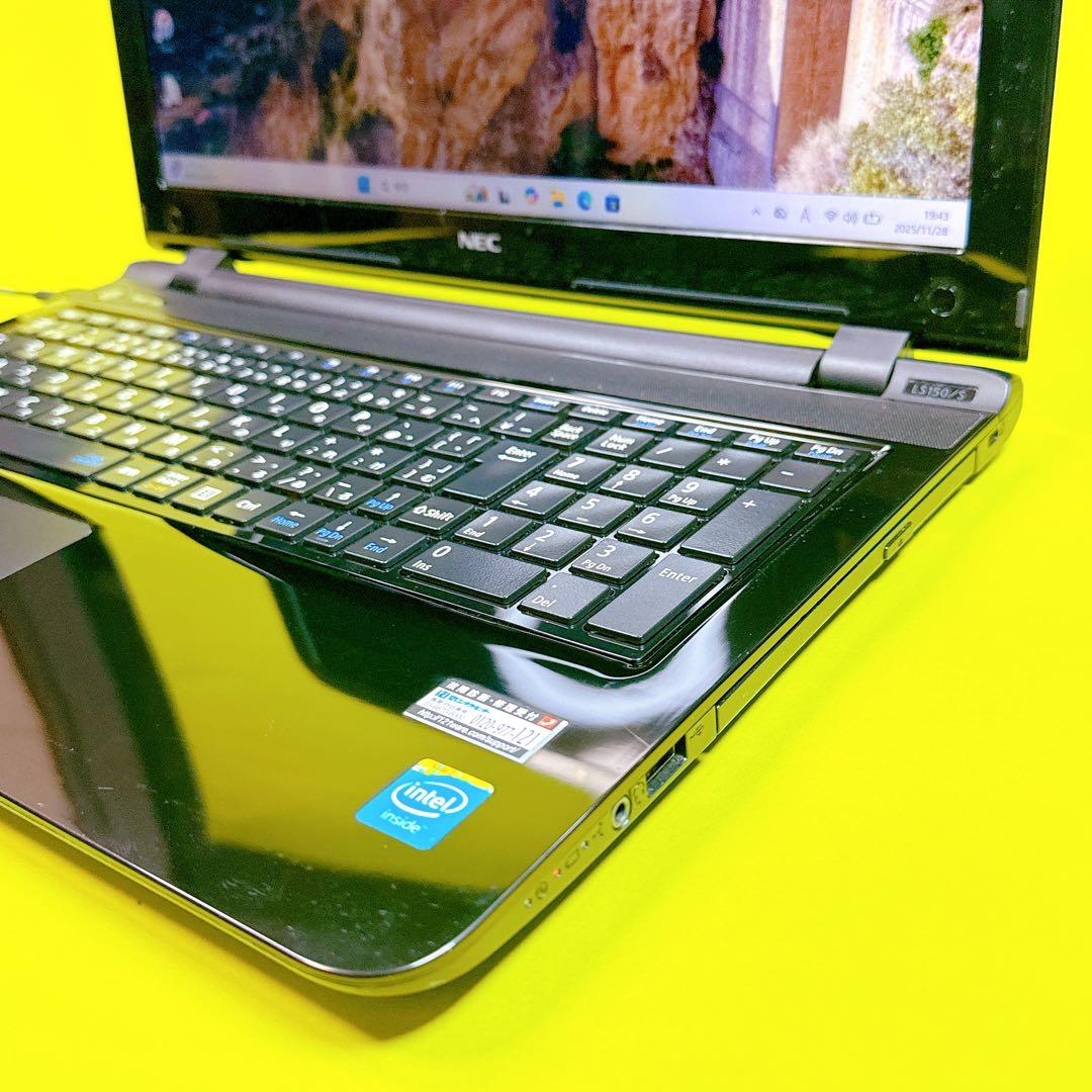 windows11⭐️カメラ付きノートパソコン 爆速SSD搭載 オフィス 薄型