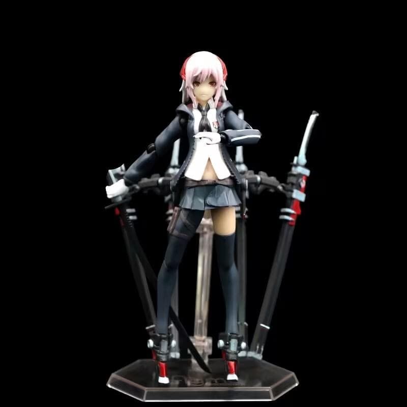人気アニメゲーム漫画figma重兵装型女子高生肆よんの可動フィギュア第四弾
