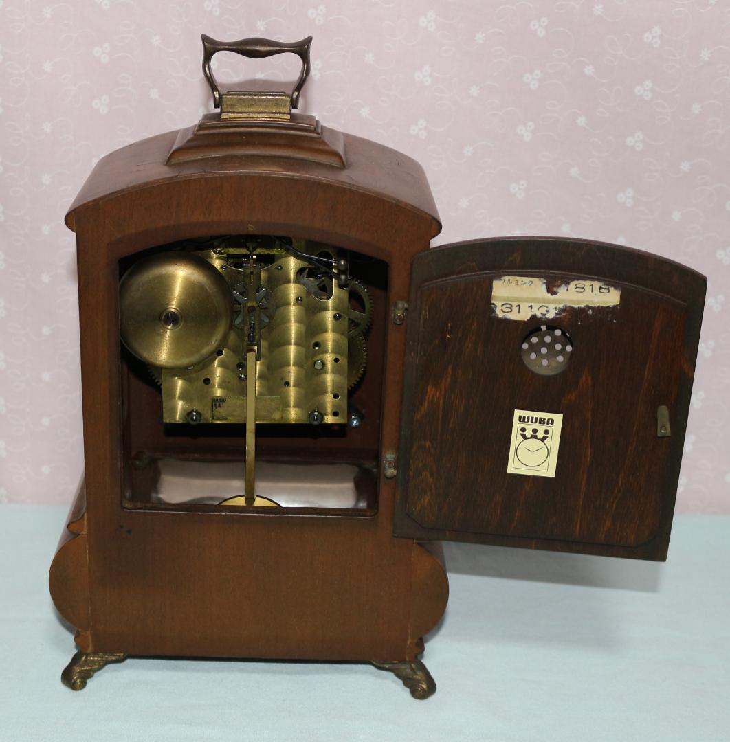 可動品 小型 WARMINK ワルミンク WUBA ウーバ 置時計 オランダ