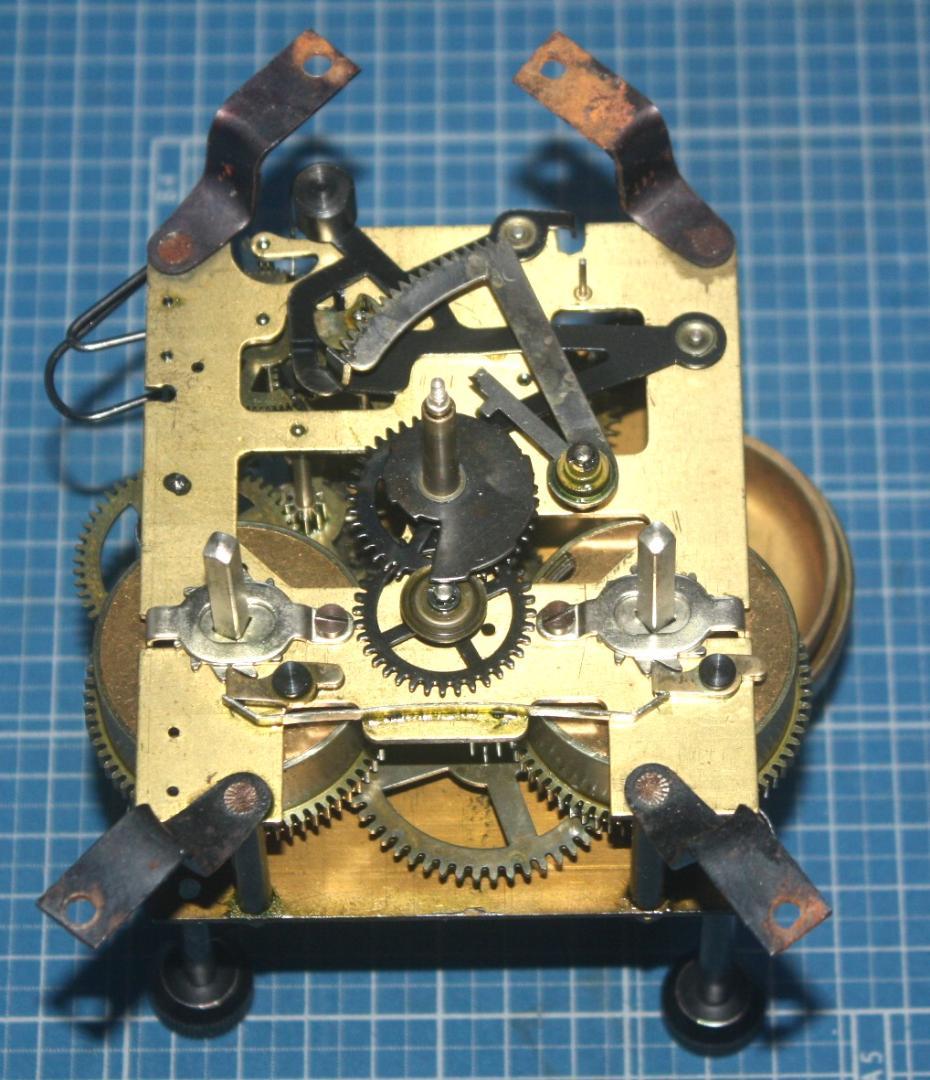 可動品 小型 WARMINK ワルミンク WUBA ウーバ 置時計 オランダ