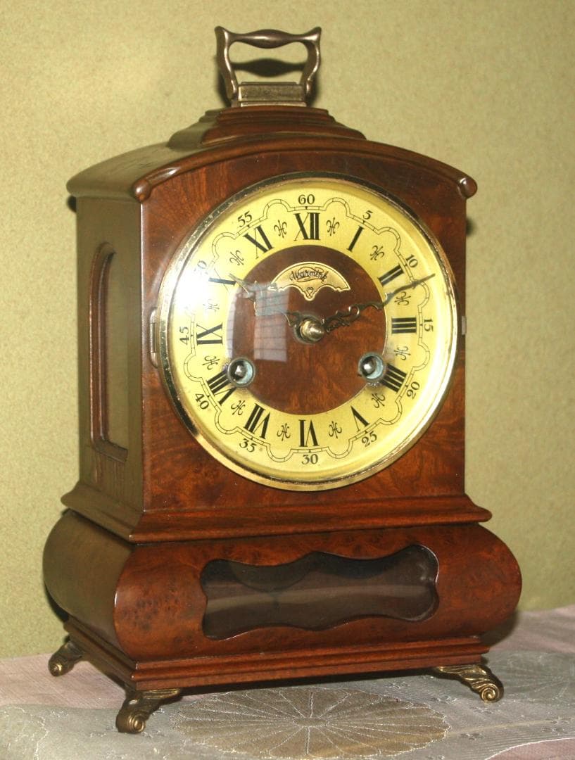 可動品 小型 WARMINK ワルミンク WUBA ウーバ 置時計 オランダ