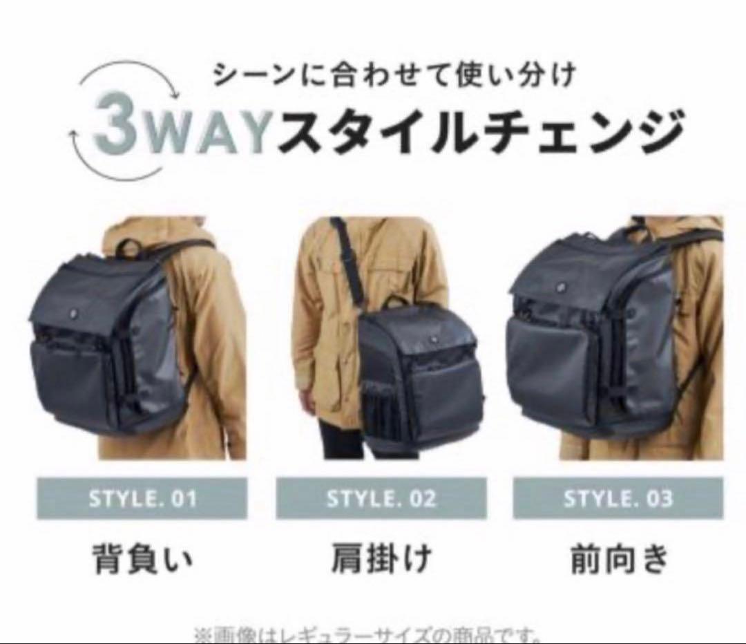 新品★エアバギー 3ウェイバックパックキャリー ワイドサイズブラック