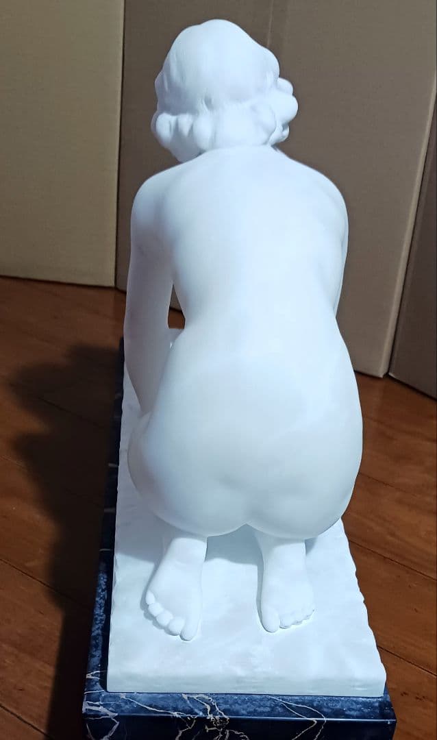 ウンベルト スティアチーニ 母子裸像 アラバスター 19~20世紀 イタリア製