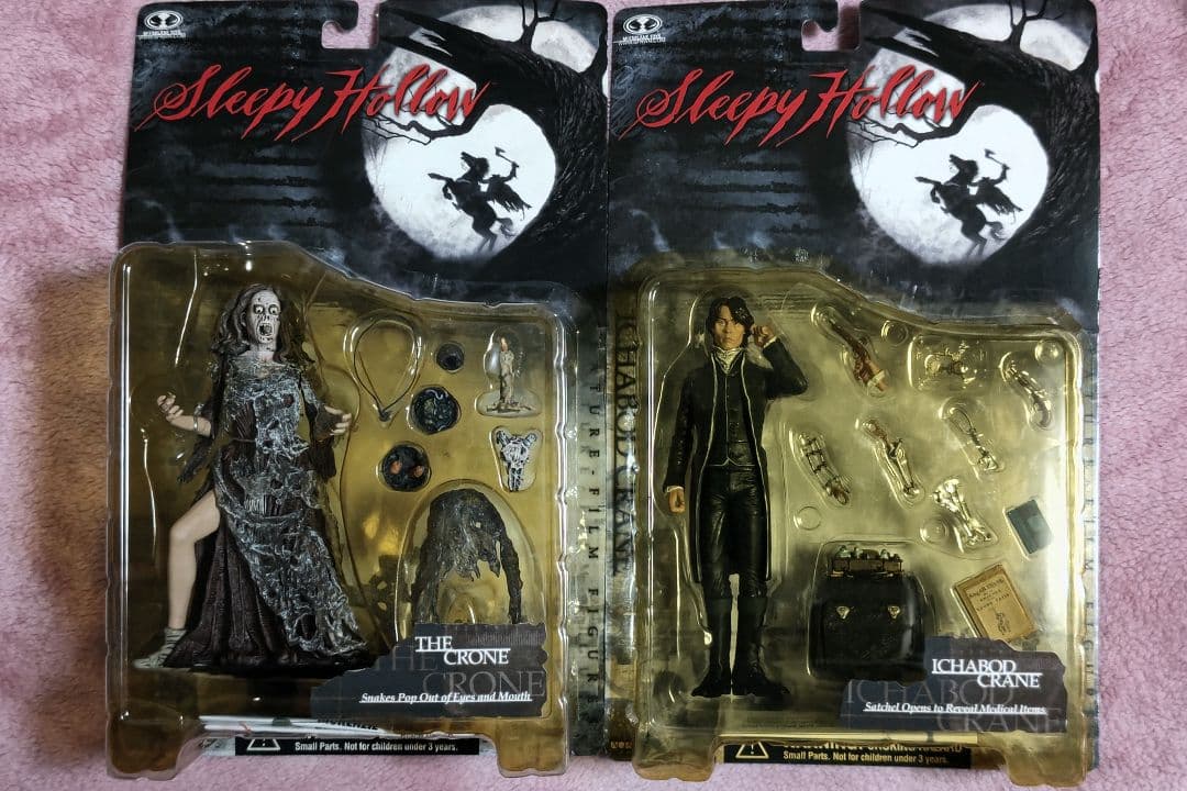 スリーピーホロウ　イカボッドクレーン　クローン　フィギュアセット②
