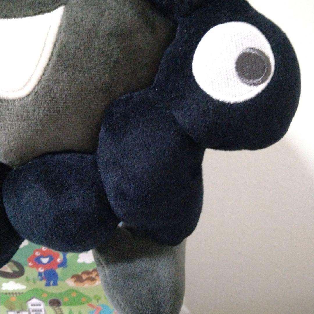 新品未使用✩タグ付✩黒 ミャクミャク 這型 ぬいぐるみ Lサイズ✩.*˚