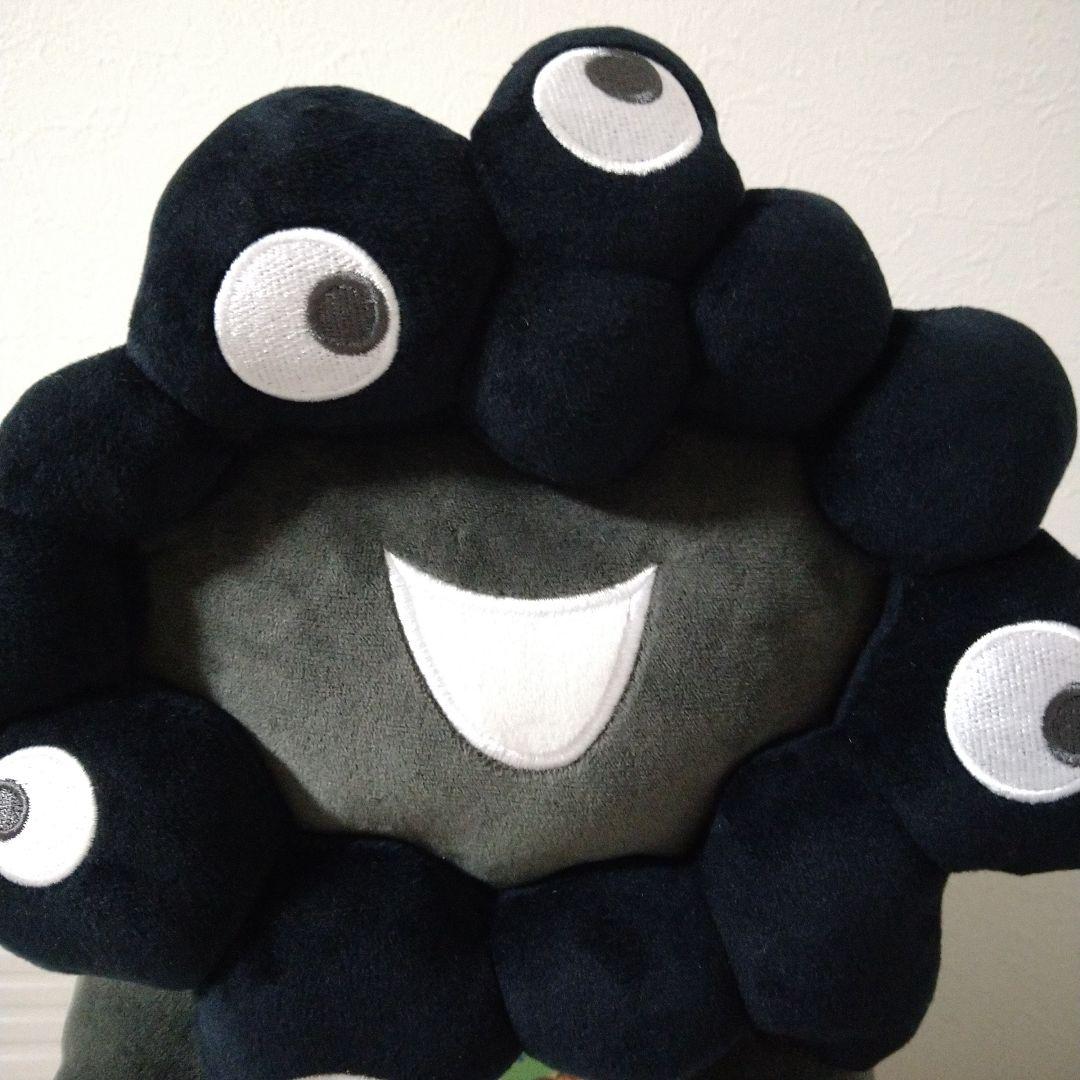 新品未使用✩タグ付✩黒 ミャクミャク 這型 ぬいぐるみ Lサイズ✩.*˚