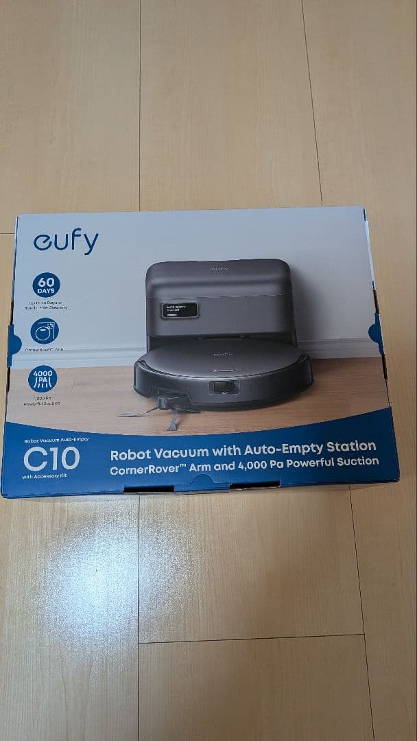 【1/7まで限定価格】ロボット掃除機 Anker Eufy C10 新品