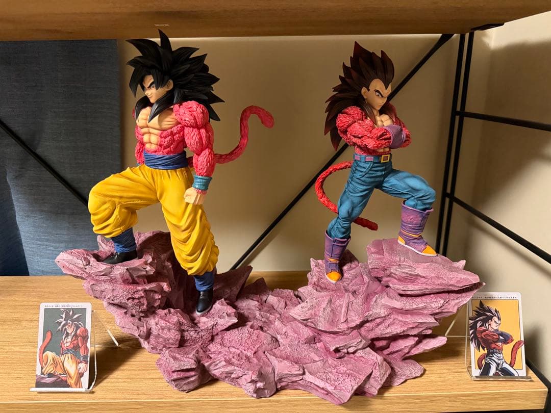 ドラゴンボール　ガレージキット　悟空4 ベジータ4 1/6スケール　2体セット