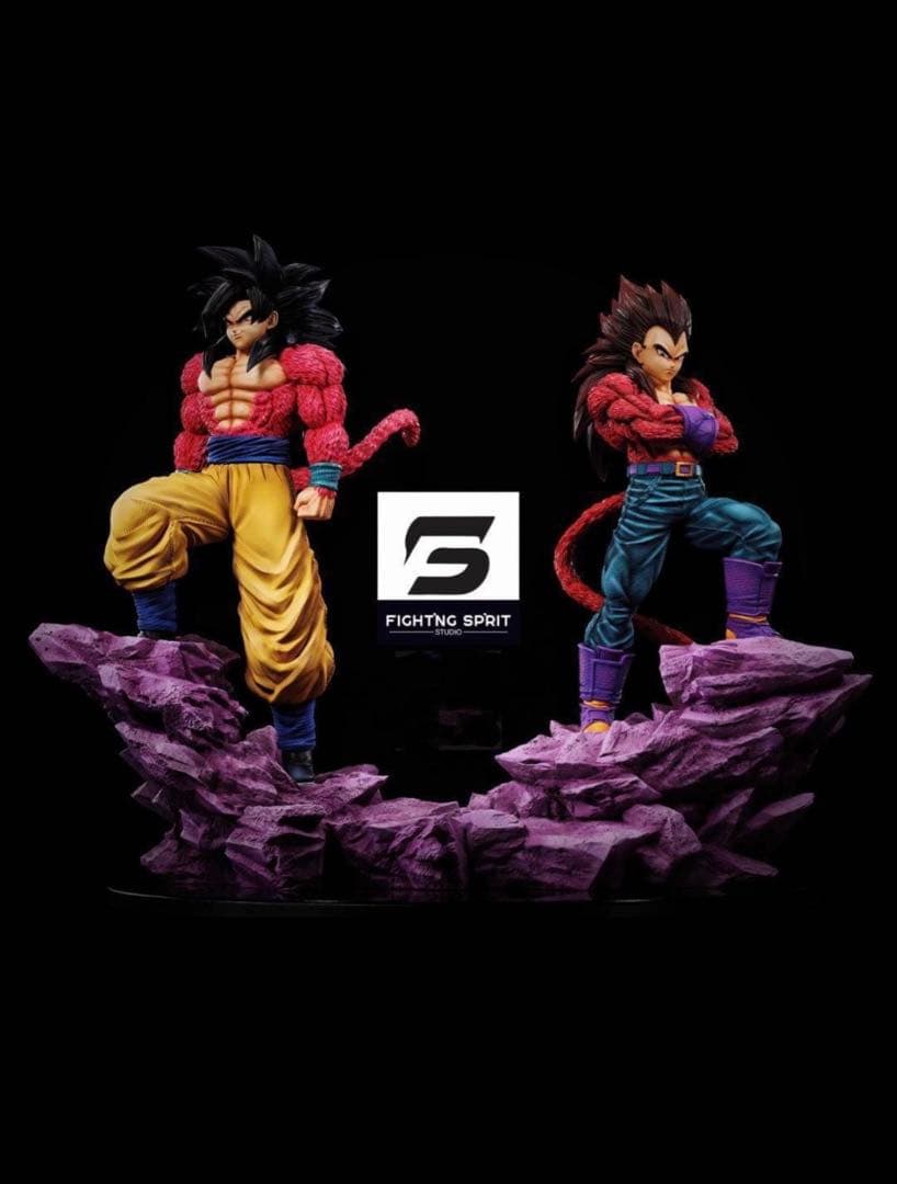 ドラゴンボール　ガレージキット　悟空4 ベジータ4 1/6スケール　2体セット