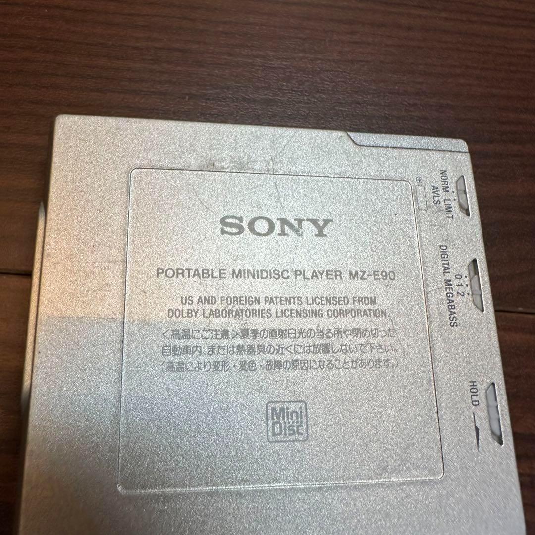SONY MZ-E90 MDプレーヤー 美品 0357