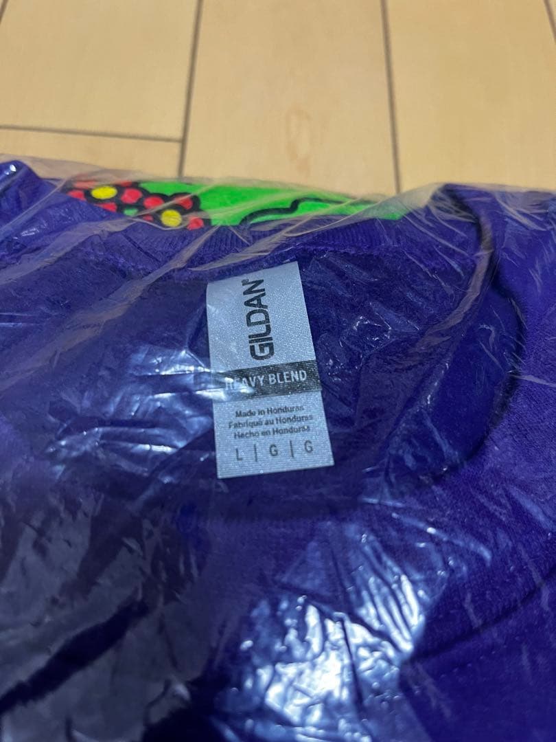 ZULUスウェットKKK新品Lハードコア　マーチ　バンドTシャツ来日ライブ古着