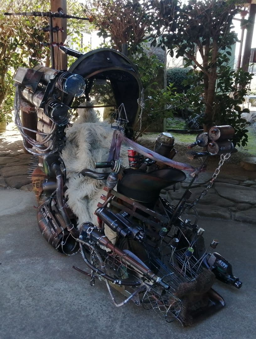 珍品 三輪車 スチームパンク 遊び心満載なアート仕様 インダストリアル