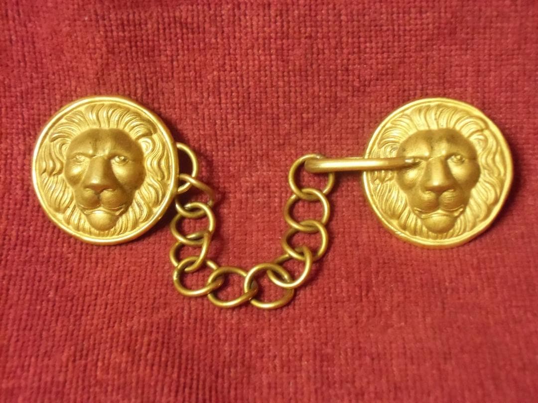 ⊞ドイツ軍＊海軍＊将官/将校用ケープ留め具/金具（実物）