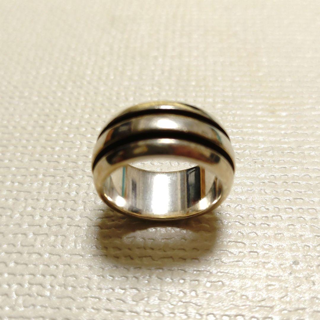 Tiffany & Co. ダブルラインリング 925シルバー