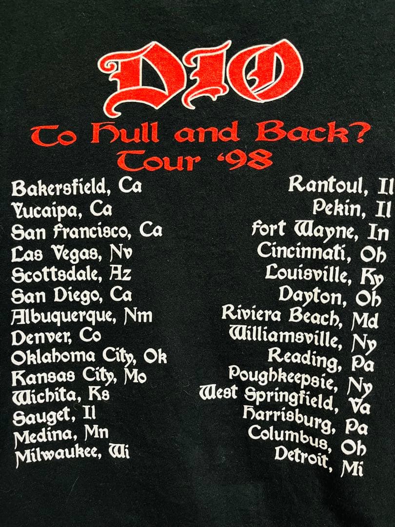 DIO Inferno: Last In Live Tシャツ